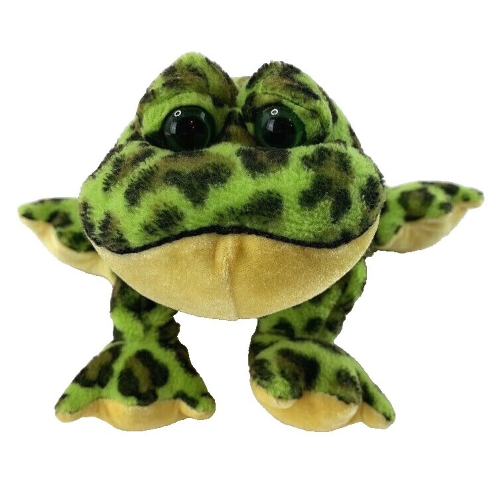 Ganz Webkinz HM114 Bullfrog Plush Animal Soft Stuffed Toy Fluffy No Code